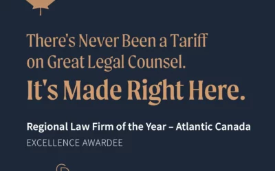 Curtis Dawe Receives *Excellence Award*, 2025 Canada Law Awards