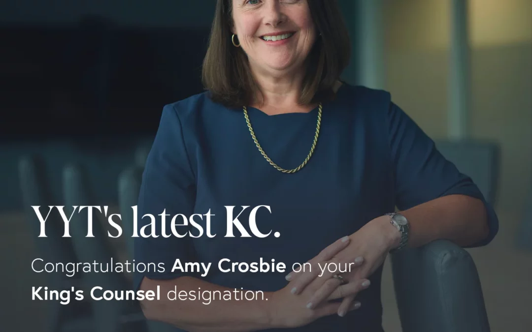 Amy Crosbie Appointed King’s Counsel