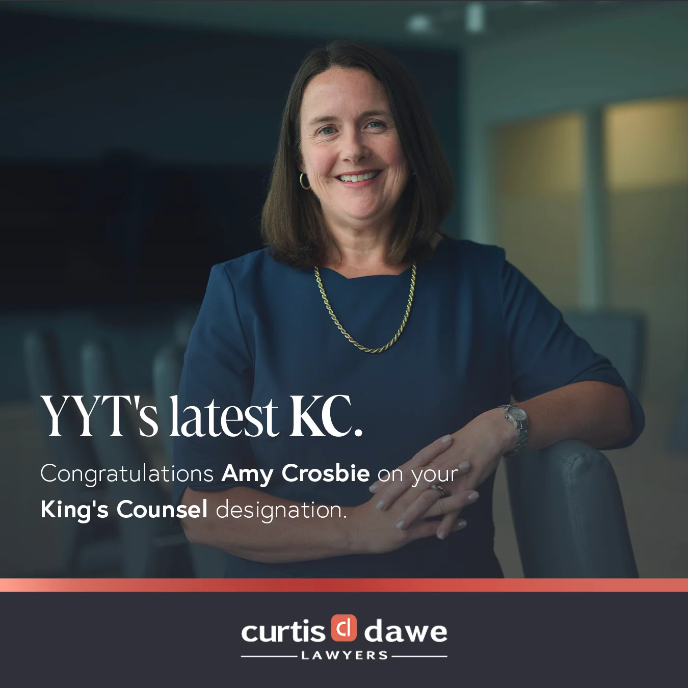 Amy Crosbie Appointed King’s Counsel