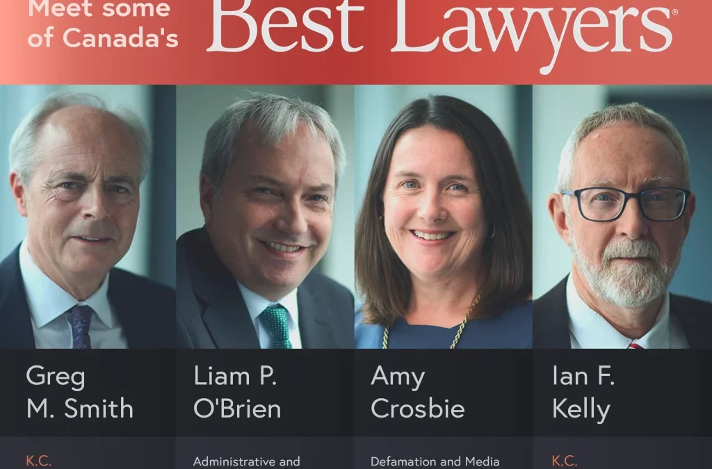Best Lawyers in Canada (2024)